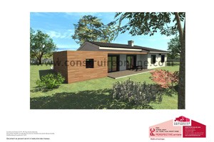 plan maison vue 3
