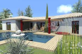 plan de maison moderne modele COCOSY vue principal