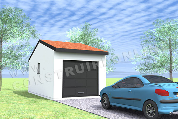 plan garage simple 1
