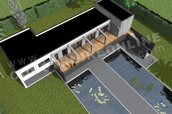 plan villa architecte ANTIK 5