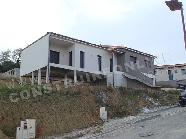 construction de maison à Pechabou
