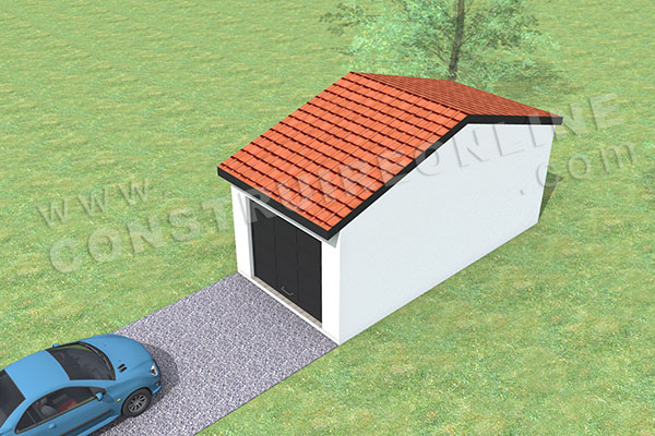plan garage simple 2