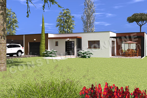 plan maison jumelee ARACHIDE 2
