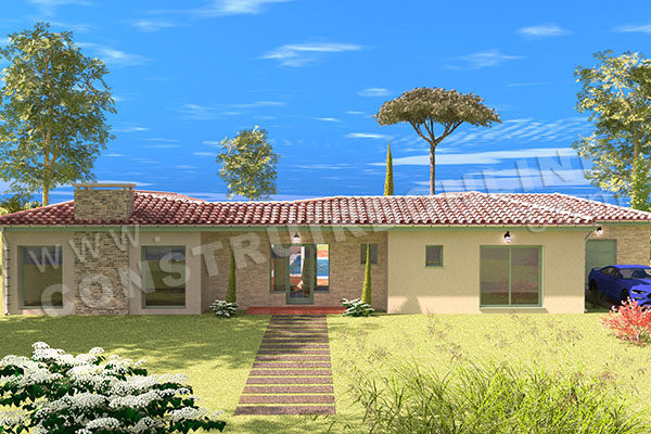 plan maison plein pied CLEANER 2