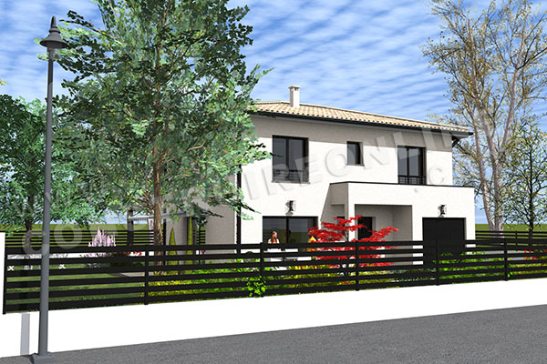 plan de maison 4 chambres familiale FAMILYFIRST1 3