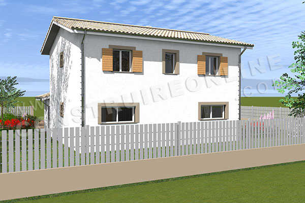 plan de maison 4 chambres familiale FAMILYFIRST1 4