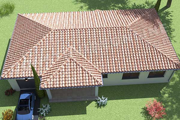 plan maison simple ACRYLIC 3