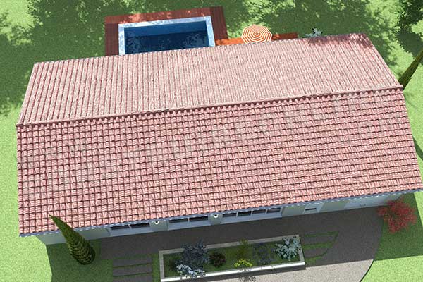 plan de maison plein pied ALOES 5