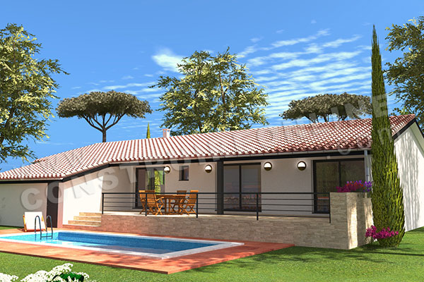 plan maison moderne MODERN 2