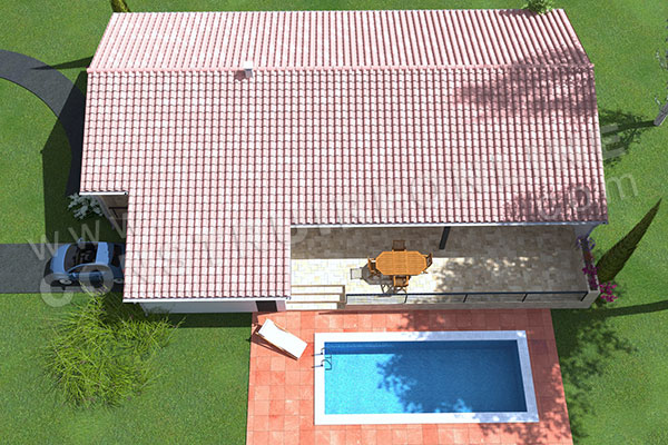 plan maison moderne MODERN 3