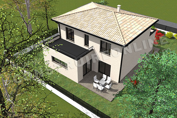 plan maison familiale SECUNDO 6